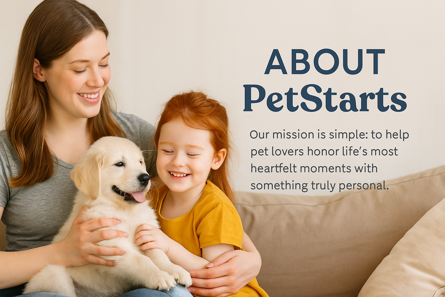 Pet bonding moment