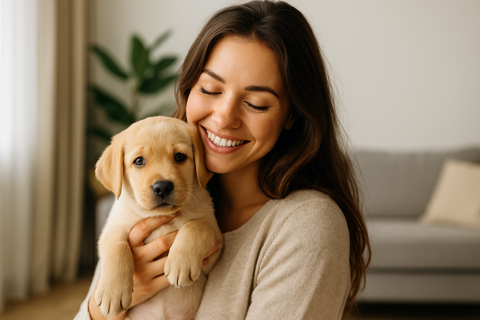 Happy pets and proud owners