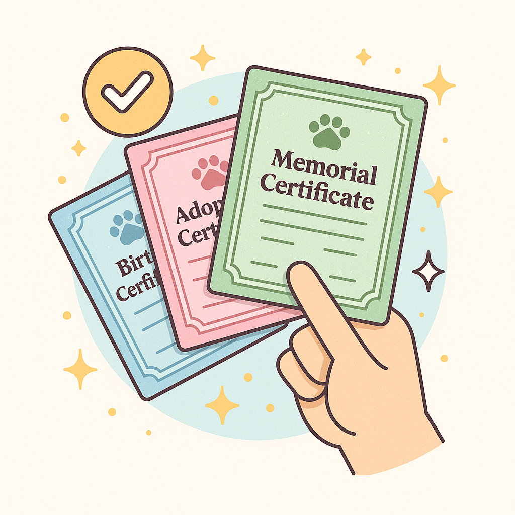 Choose Certificate