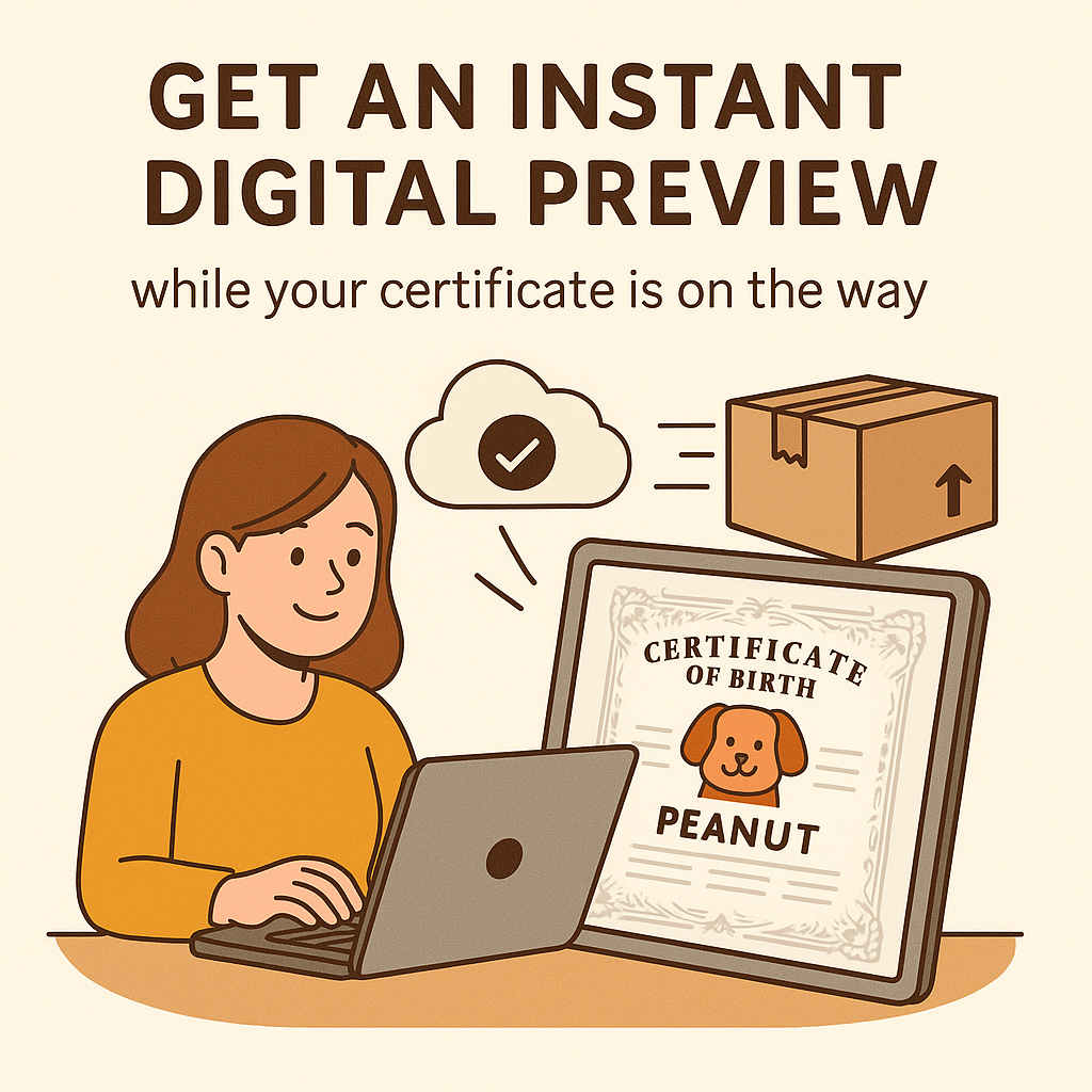 Receive Certificate